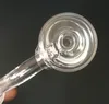 Groothandel 4mm dikke kwartsbanger nagel met kwarts carb cap vrouwelijke mannelijke 10mm 14mm 18mm gewricht 45 graden quartz banken nagels voor glazen buizen