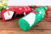 2016 NEW Embroidery Santa Claus Snowman Red Green Wine Bottle Cover Ornament For New Year Christmas Decoration Supplies Gift bag TOP1401ZX2