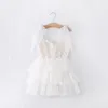 Baby tjejer 1 till 5 år sommar suspender tulle klänningar, barn klänning, barn boutique tutu sling kläder, r1es505ds-55