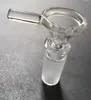 2016 Nieuwe Glas Roken Kom Glazen Kom met 14mm 18mm Mannelijke gewrichtsverbindingen Droog Kruid Bowl voor glazen bongen met handvat