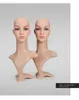 Female Mannequin Heads pour des vêtements de vêtements bijoux et affichage de cheveux ou de perruque PVC Matière plastique en PVC Europe Style et peut dissoun7093148