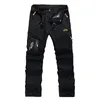 Wholesale-5XL męskie letnie szybkoschnące odpinane spodnie odzież na zewnątrz męskie wodoodporne spodenki męskie spodnie kempingowe A0091