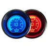 2 pouces 52mm jauge de température de l'eau 12V bleu rouge lumière LED teinte lentille écran LCD voiture numérique compteur de température de l'eau instrument200G