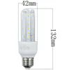 جديد SMD 2835 u شكل lampada LED مصباح E27 85-265V 7W الأضواء e14 bombillas led bulb e27 بقعة lamparas الصمام ضوء عيد الميلاد