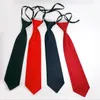 kids school wear plain neckties festival decoration neck ties for childrens wedding baby neckwear neckties free shipping