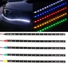 Waterproof Car Auto Decorative Flexible LED Strip HighPower 12V 30cm 15SMD Car LED Daytime Running Light Car LED Strip Light DRL