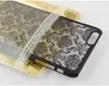 500pcs Wholesale Gold Plastic Gift Bag 3 Sizes Plastic Zipper Packaging Bag For Phone Cover For iPhone 5s/6s/6 plus Samsung s4/s5/note3