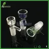 Atacado Tigelas De Vidro com Azul Verde preto claro Floco De Neve Filtro Tigela para Bongos De Vidro 10mm 14mm 18mm Caber Plataformas de Petróleo Bongs De Vidro