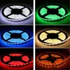 Musik LED Strip 5M 5050SMD RGB 12V Musik Sound Sensor LED Strip Light Christmas Present Vattentät IR-styrenhet 20 Nesigns inkluderar Adapter 5Set