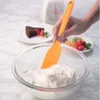 뜨거운 유용한 크림 버터 주걱 혼합 긁는 도구 브러시 실리콘 제빵 도구 # R21