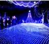 3M x2m 210 LED Fairy String Xmas Tree Mesh Curtain Claaft House Window Wall Net Light Festival Kerstvakantie Decoratie AC110V-250V