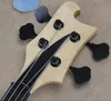 Natural 4 Strings 4003 Electric Bass Guitar Black Hardware, Rosewood Fretboard, White Pearloid Triangle Inlay