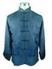 Otoño-alta moda oro chino estilo de los hombres Top poliéster chaqueta botón abrigo bordado Tang traje traje tamaño S M L XL XXL XXXL M1146
