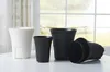vasi da fiori in plastica nera