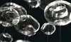 Samtida Lyx Crystal Glass Bubble Suspension Lights Glass Bubble Leucos Murano På grund av Patrick Jouin Project LED Light Fittings