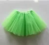 Girls Tulle Tutu Saias Pettiskirt Fancy Dancewear Saias de Balé Costum Princess Mini Dress Stage Wear