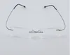 Сверхлегкие гибкие титановые очки для чтения без оправы с эффектом памяти, диоптрии 1001502002503003501005076