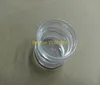 500 stks / partij Snelle Verzending Groothandel 5G 5ML Nail Art Glitter Stofpoeder Lege Case Box Clear Pots Fles Container Jar