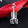 Vintage Rhinestone Mini Broş Pin Gümüş Altın Plaka Alaşım Gelin Düğün Davetiyesi Kostüm Parti Elbise Pin Hediye Için Gümüş Altın-Plaka Alaşım Faux Diyafir Broach