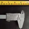 150mm 6inch LCD Digital Electronic Vernier Caliper Carbon Fiber Gauge Micrometer Plastic Retail Box Black silver color