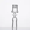 Diamond Knot Enail Quartz Electric Nails Clear Joint For 20mm Coil Elegant Design 19.5mm Bowl Dia