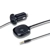 Поддержка Siri Hands Wireless Bluetooth Car Kit 3 5mm Aux Audio Music Presiver Player Rands Speaker 2 1A USB Car Charger276R