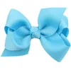 Ins 20 Colors Baby Girl Hair Bow Barrettes Design Hair Bowknot Girls Clips Baby Kids Hair