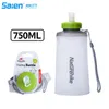 Vattenflaska Fällbar Food-Great Lightweight Wear-Resisting Foldbara Utomhus Sport Silikon - Fällbara Flaskor Portable
