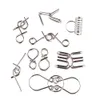 8PCS Metal Wire Puzzle Magic IQ Test Mind Game Adults Child Kids Toy Cardano's Rings Series