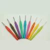 Darmowa wysyłka, Multicolor Needles Needles Mieszane Metalowe Hook Szydełkowy Zestaw Szablon TPR I Aluminium Dla Loom Narzędzia Band DIY Crafts