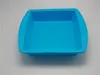 Square Pan 8.7'' Non Stick Silicone Pastry Tools Container Concentrate Oil BHO dish