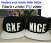 Snapbacks personalizados 3D Letras acrílicas