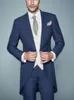 New Men's Suits & Blazers Style Men's Wedding Tailcoats Bridegroom Suits Groom Tuxedos Best Man Suits Customized tops + pants + vests.