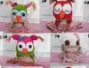 Winter Hot Sales Baby Hand Breiming Owls Hoed Gebreide Hoed Kinderkappen 11 Kleur Haakhoeden Voor Kinderen Jongen en Meisje Hoed Gratis verzending