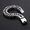 Huge 133g Heavy Stainless Steel Biker overlord chain Bracelet High Quality 17mm 9inches Men's Best Gifts