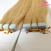 top grade Tape in hair extensions skin weft colors blonde remy hair 20pcsbags Double Sides Adhesive human hair 8900501