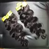 Fabrikspris 100% bearbetat rent indiskt mänskligt hår buntar 20st Bulk Body Wave Weaving Weft