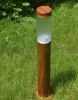 110V 220V 60cm 100cm 1m Landskap Lawn Lampor Vattentät IP65 Rostfritt Utomhus Garden Lawn Pillar Lamp Bollard Light