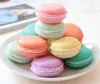 Groothandel geschenken doos schattige snoep kleur macaron mini cosmetische sieraden opbergdoos sieraden doos case verjaardagscadeau display