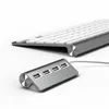 mini 4PORT HUB multiple micro usb hub usb splitter usb2.0 multi port aluminum