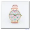 Женева простой дизайн кварцевые Леди наручные часы ретро женщины наручные часы браслет пояса мода украшения watchfreeshipping