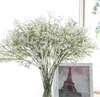 Jolie souffle de gypsophila souple silicone douce fleurs artificielles fausse plante de fleur maison décoration de mariage en gros