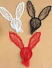 Cosplay Face Eye Lace Veilmasker Hoofdband Konijn Bunny Long Ear Haarband Halloween Kerstfeest Fancy Jurk Ball Maskerade rekwisieten Nieuw cadeau