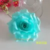 200 pz 10 cm 20 colori tessuto Artificiale seta rosa testa di fiore fai da te decor vite arco di nozze fiore accessorio da parete