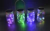 2PIECESlot New Solar Mason Jar Fairy Light Light Light Up Weddings Parties 276 pouces Ringjar en métal détachable, sans l'inclure1157185,