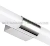 Neue Ankunft Hohe Qualität 60 cm 80 cm Kurzrohr Edelstahl LED Warmweiß/Weiß Wandleuchte Badezimmerspiegellampe 110-240 V AC MYY