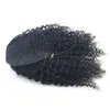 Extensions de queue de cheval de cheveux humains Afro Kinky Curly Kinky Curly cordon de serrage postiches de queue de cheval de cheveux humains clip bouclé naturel en queue de cheval (18)