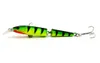 Hengjia Nouvel arrivée Minnow Lures de pêche des leurres de pêche articulées pêche à la pêche JM002 10 5cm 9 6G 4hooks 50pcs247l2629719