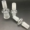 Acessórios para fumantes Adaptadores de vidro adaptadores de 14 mm a 18 mm para plataformas de óleo Bongos de água Banger de quartzo fêmea feminina feminina
