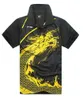 Li Ning badminton tennis de table men039s vêtements à manches courtes t-shirt men039s Tennis vêtements chemiseshorts séchage rapide 2018175